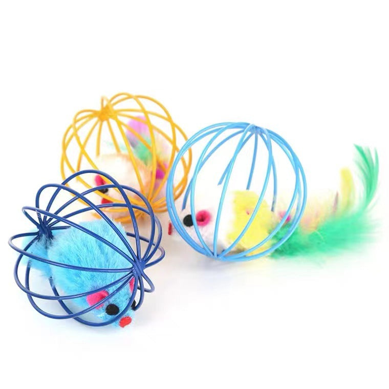 Feather tailed Ball Caged Mouse