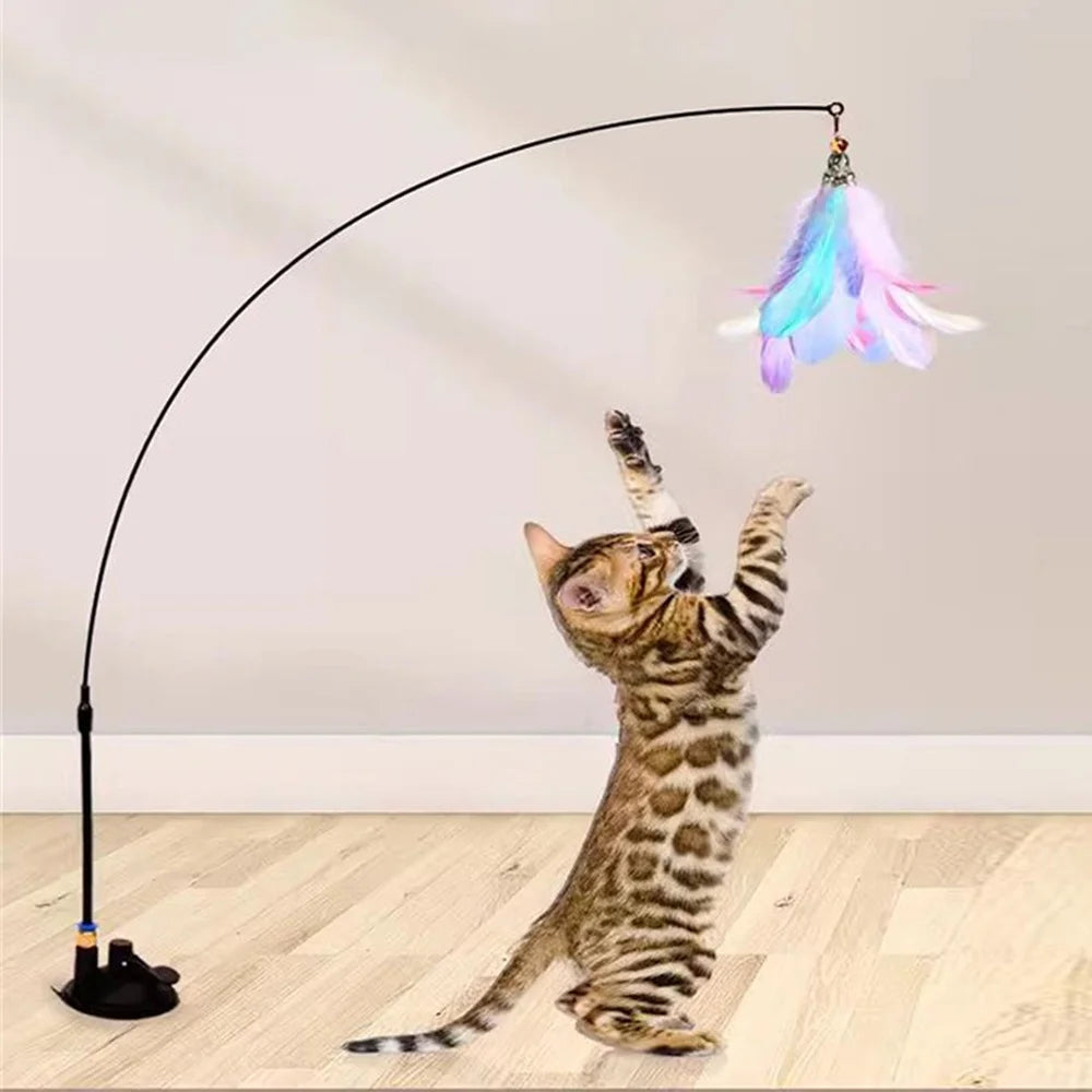 Feather Wand With Bell