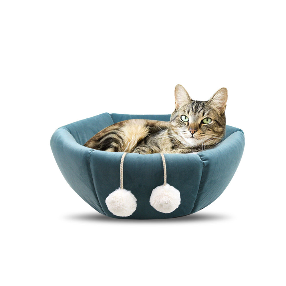 Deep Sleep Fish Basket Cat Nest