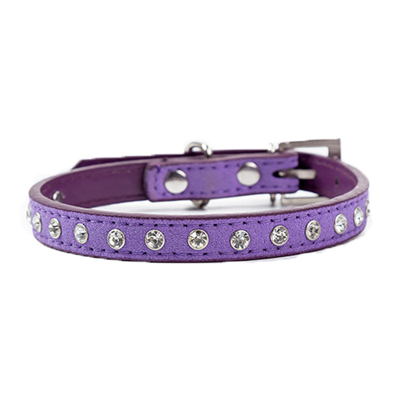 Diamond Look Stud Cat Collars