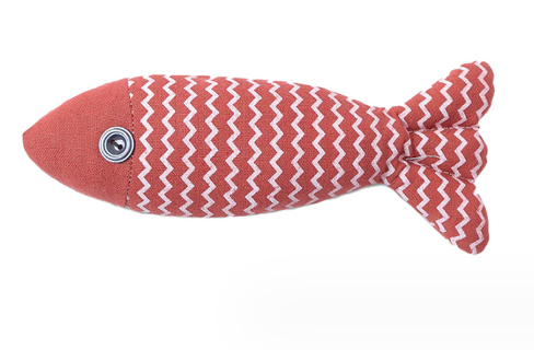 Cloth Fish Cat Toy