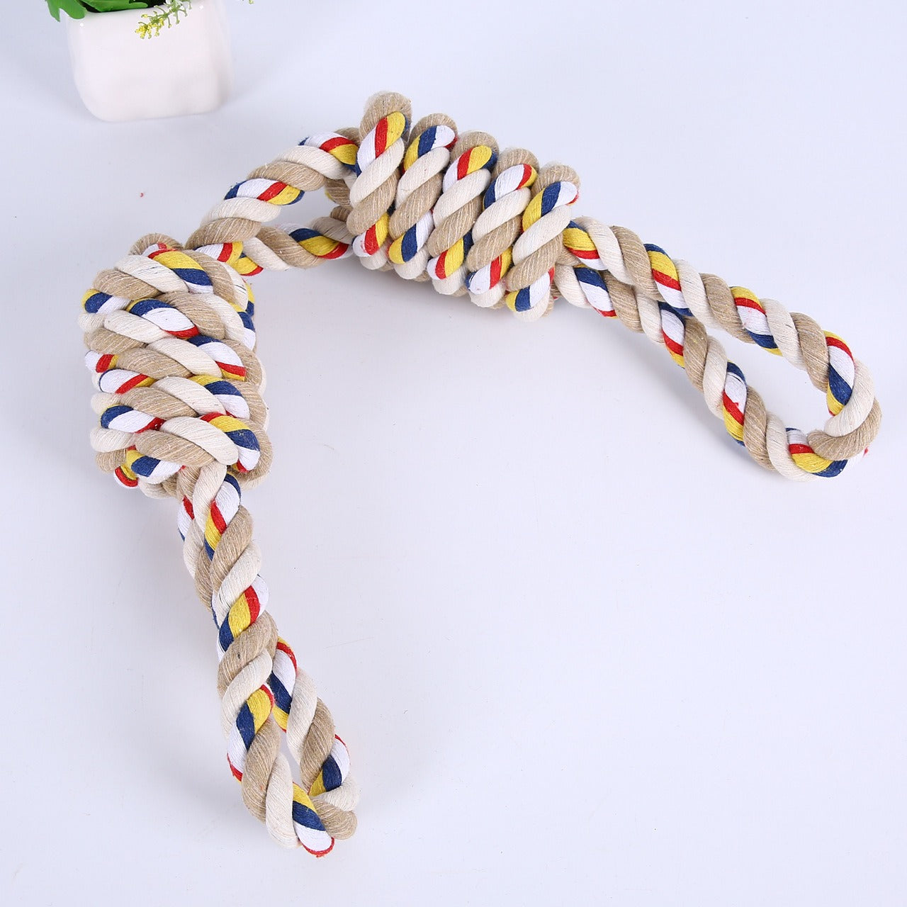 Dog Rope Knot Resistance Toy