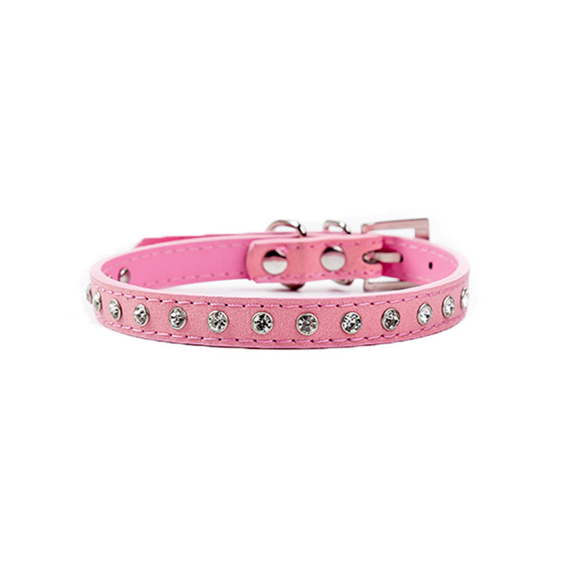 Diamond Look Stud Cat Collars