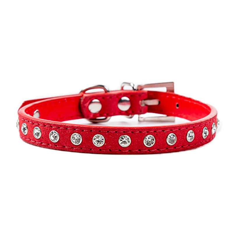 Diamond Look Stud Cat Collars