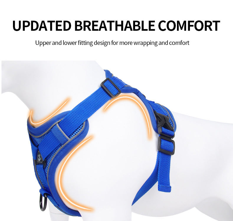 Dog Vest-Style Quick Release Harness - Various Colours