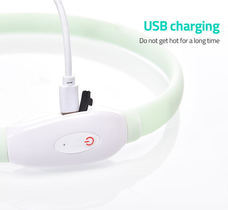 Pet Luminous Collar USB Charging