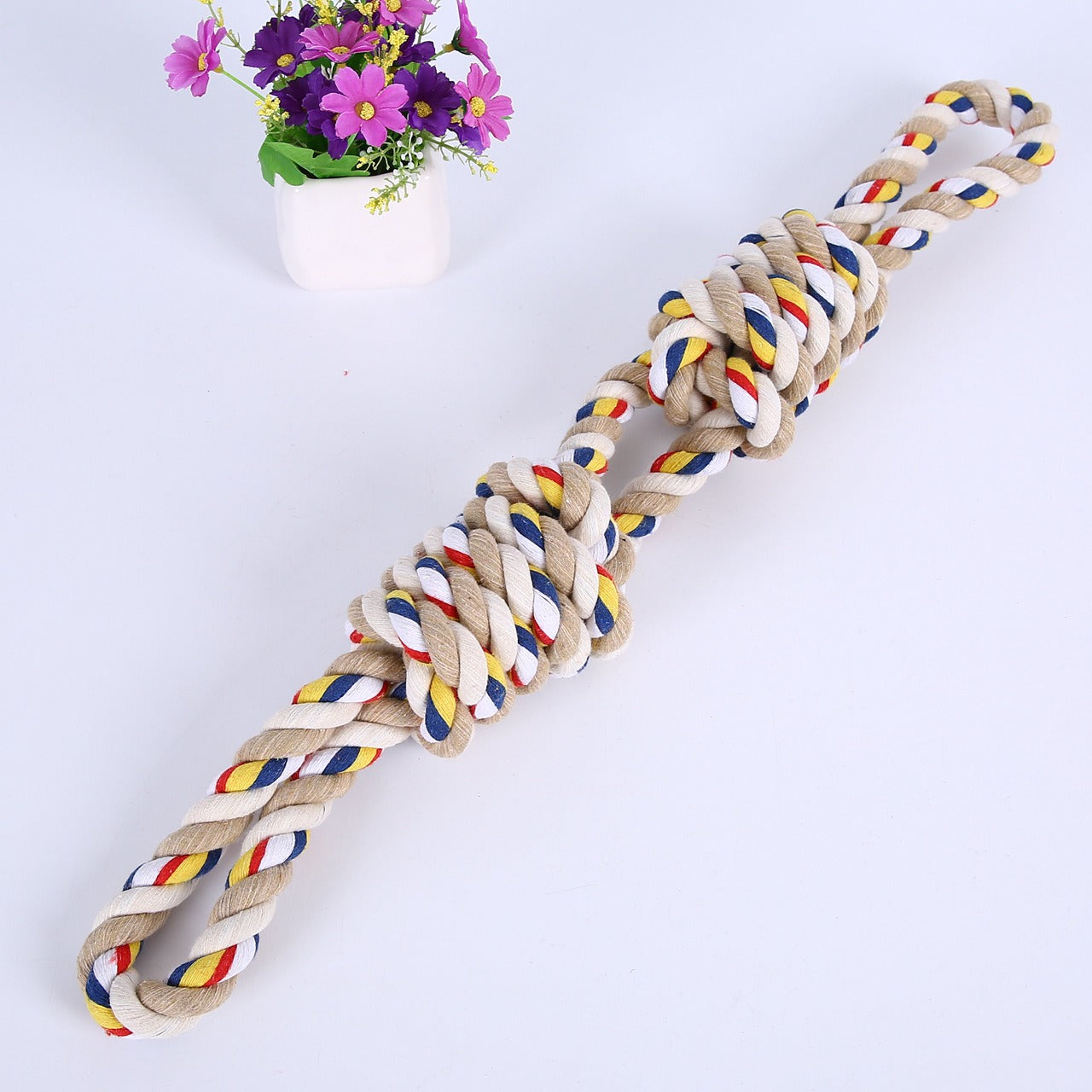 Dog Rope Knot Resistance Toy