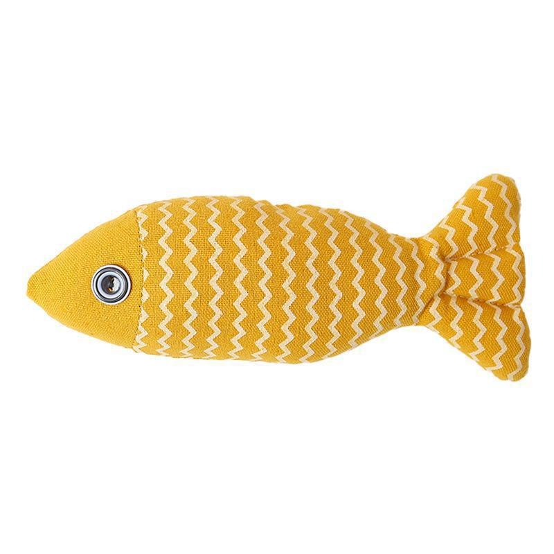 Cloth Fish Cat Toy