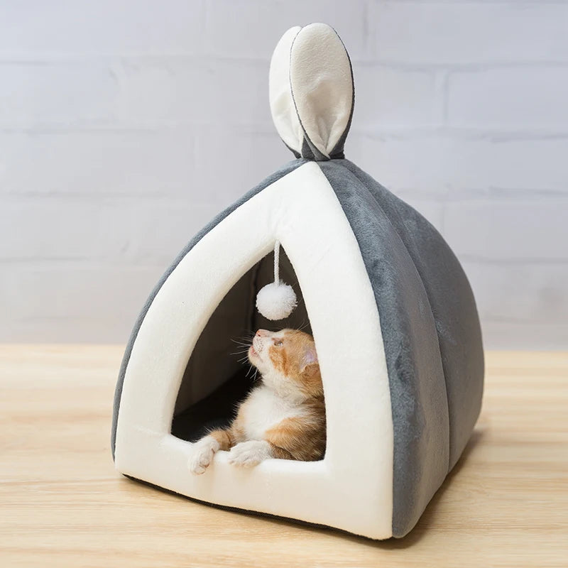 Rabbit Ear Cat Bed