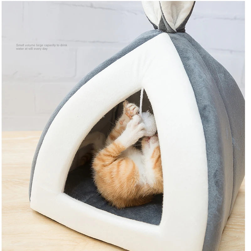 Rabbit Ear Cat Bed